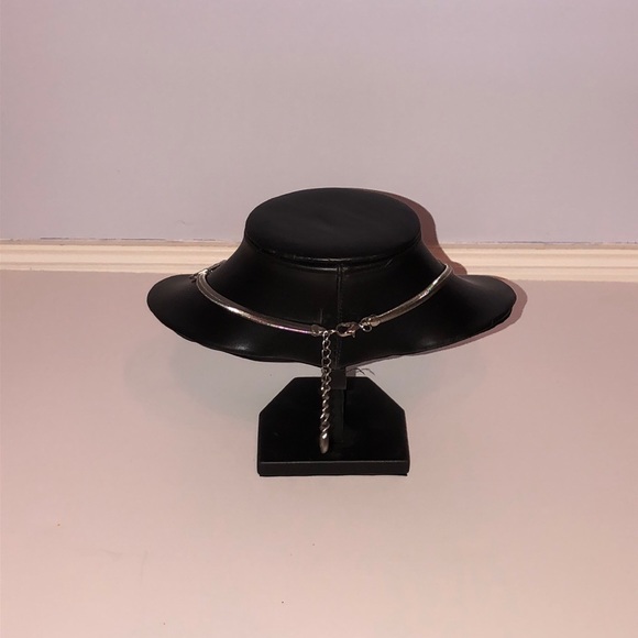 Silver Statement Necklace - Picture 2 of 2